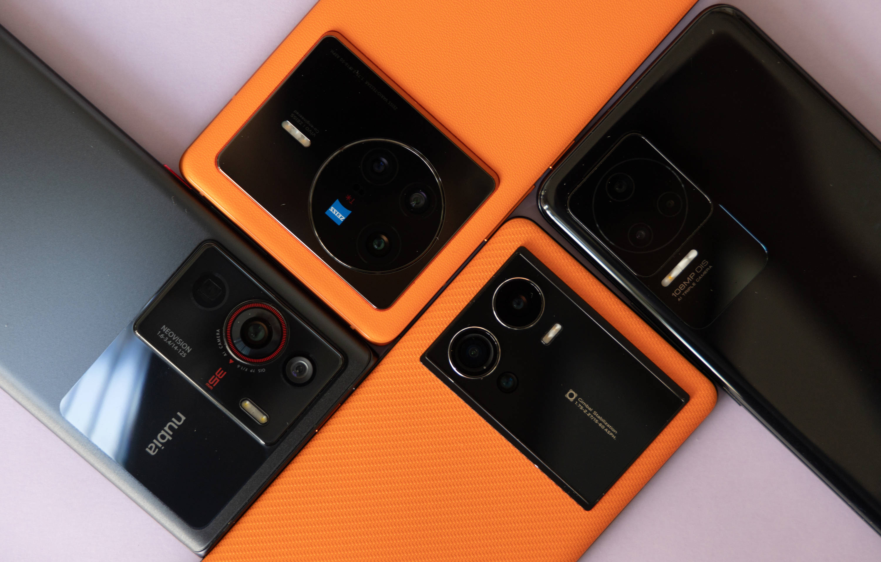 四款个性鲜明的手机X80、Z40 Pro、K50 Pro和iQOO 9 Pro拍照对比评测