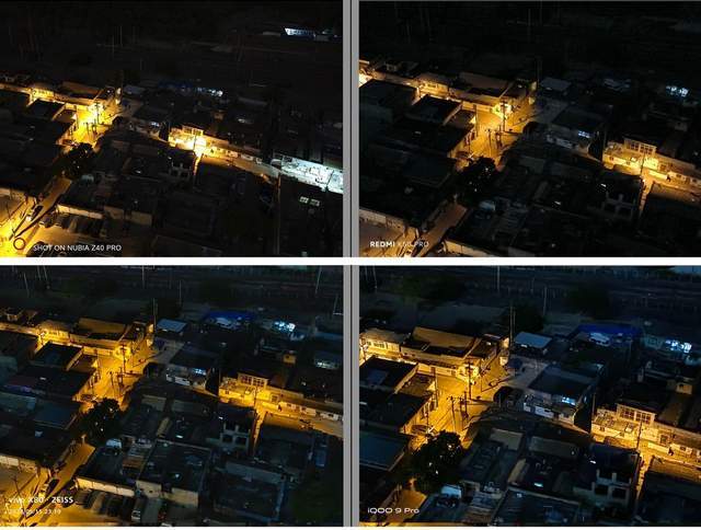 四款个性鲜明的手机X80、Z40 Pro、K50 Pro和iQOO 9 Pro拍照对比评测