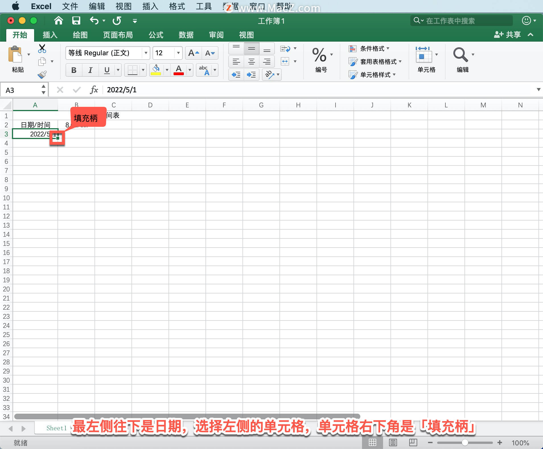 Microsoft Excel 教程「6」，如何在 Excel 中自动填充数据？