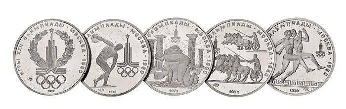 鉴赏 | 盘点历界奥运贵金属币 中国金币价格高于美苏