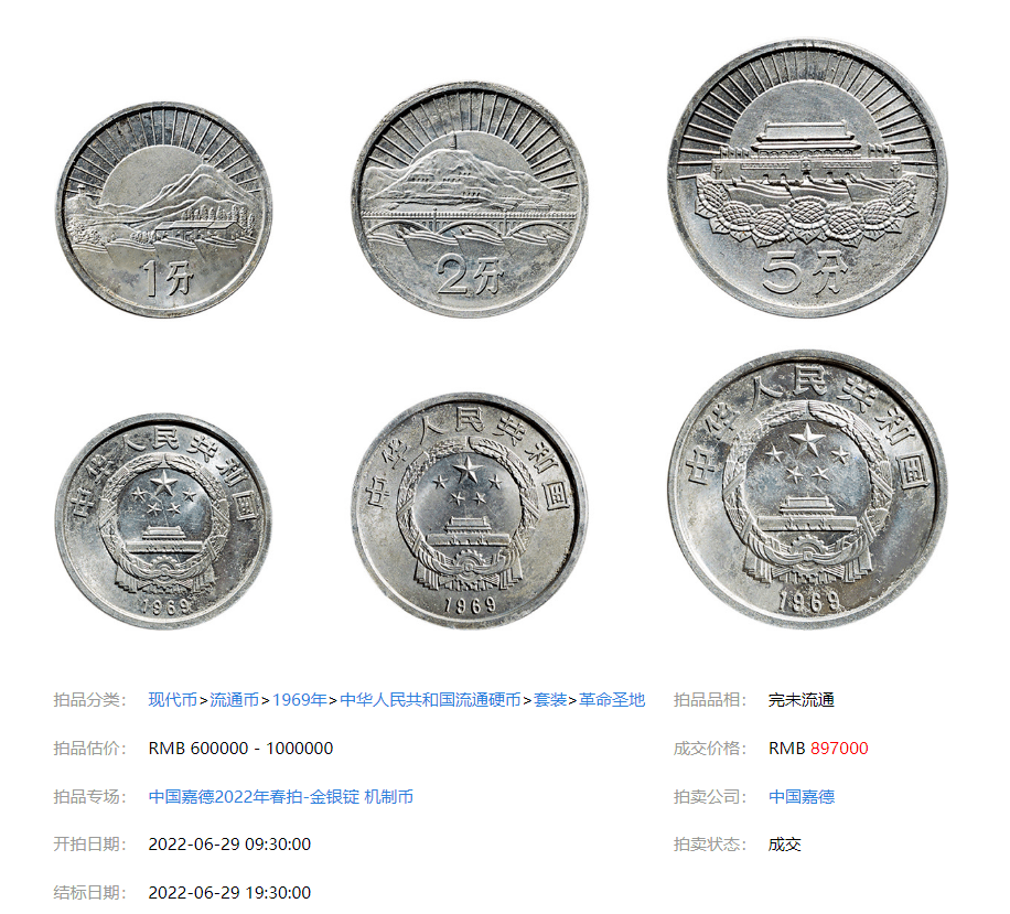 卖到89.7万<strong></p>
<p>万币</strong>！这套币你见过吗？