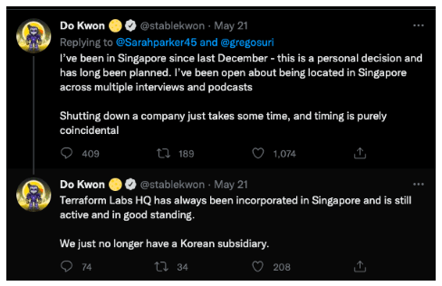 LUNA崩盘风波后推出Terra2.0<strong></p>
<p>Coinone</strong>，韩国警方、金融证券犯罪联合调查组介入调查