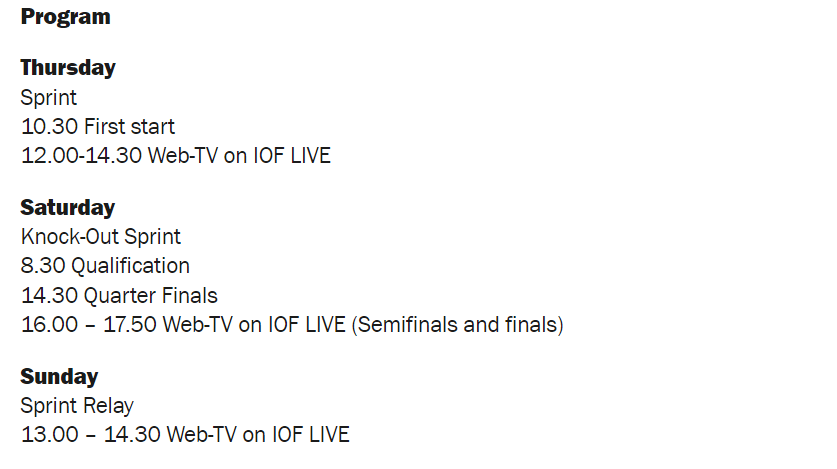 【乐嘉·比赛】2022定向世界杯第一站短距离个人赛夺冠精彩瞬间