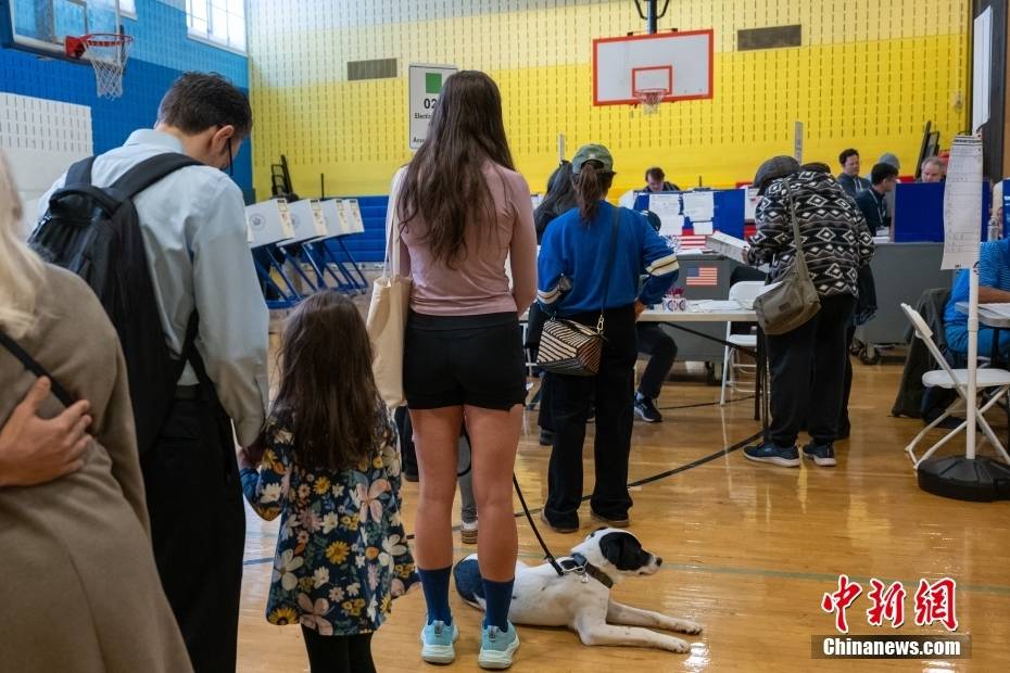 美国举行2024年总统选举投票