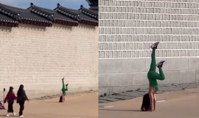 韩媒：越南一女子在首尔景福宫穿紧身衣练瑜伽引韩网民不满<strong></p>
<p>0x平台</strong>，当事人回应