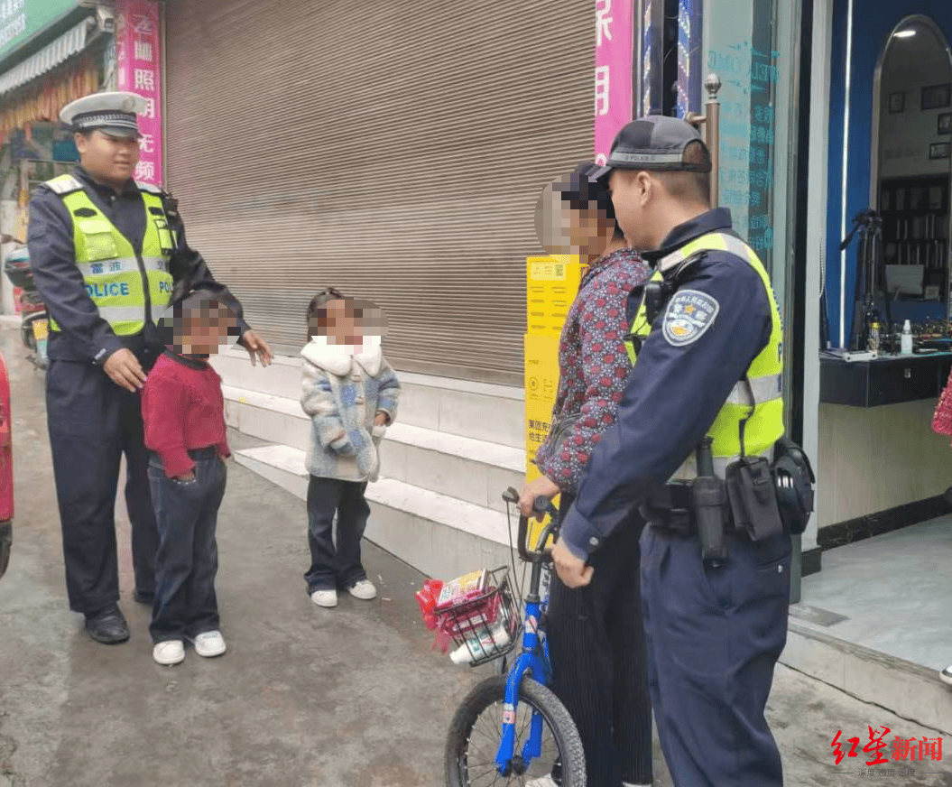 父母在外地打工<strong></p>
<p>友利平台</strong>，8岁姐姐带着6岁妹妹欲骑行80公里找父母，幸被交警送回