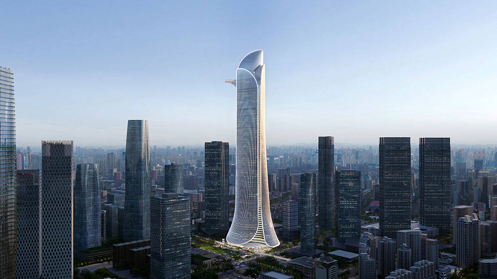 上海在建“浦西第一高楼”完成筑底<strong></p>
<p>biclub交易平台</strong>，规划高度480米