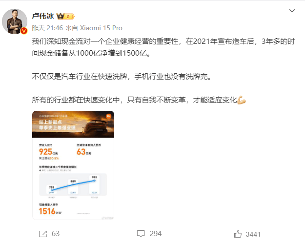 极越刷屏<strong></p>
<p>币币通交易平台</strong>，火了雷军！“账上预留18个月工资”，小米高管发声