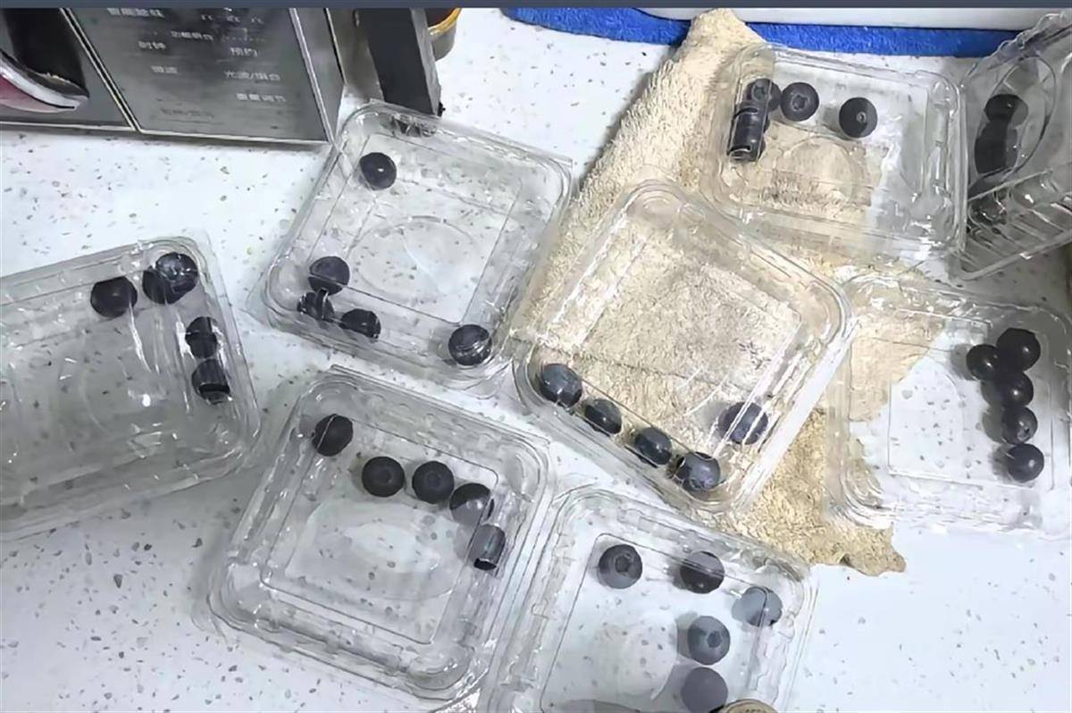 直播间8盒蓝莓只需69.9元<strong></p>
<p>bjex交易平台</strong>，买家到手发现总共46颗