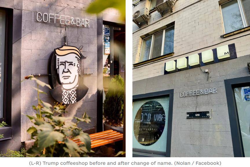 乌媒：不满美国对乌政策<strong></p>
<p>抹茶平台</strong>，基辅“特朗普”咖啡店改名