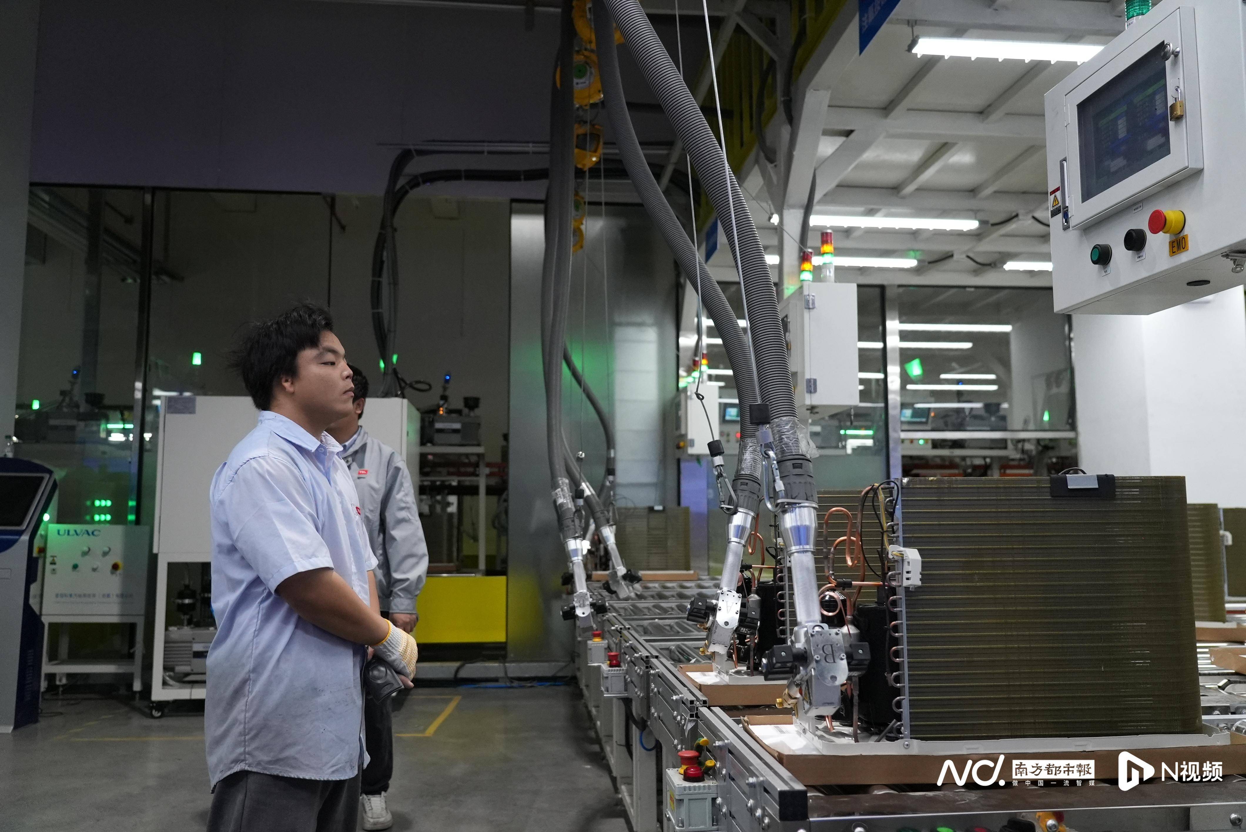 AI赋能生产<strong></p>
<p>币乎交易平台</strong>，中山TCL空调平均每8秒下线一台空调