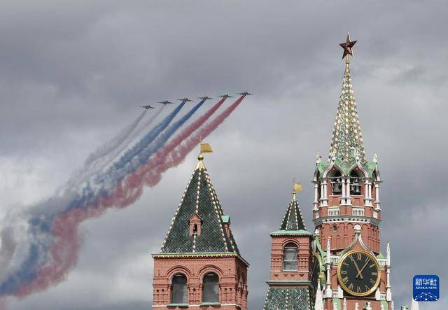 莫斯科举行纪念苏联伟大卫国战争胜利80周年阅兵式彩排