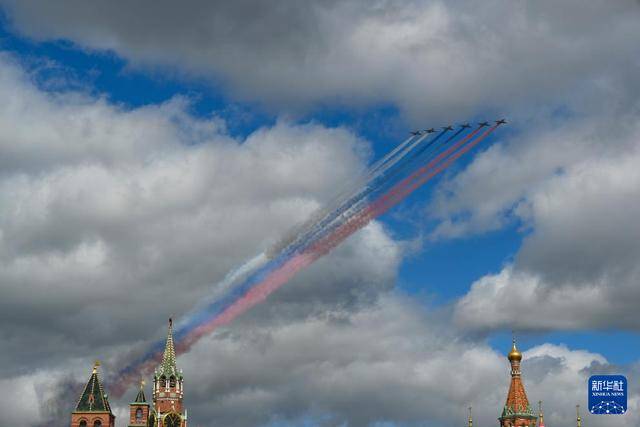 莫斯科举行纪念苏联伟大卫国战争胜利80周年阅兵式彩排