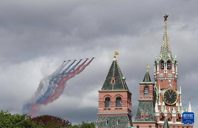 莫斯科举行纪念苏联伟大卫国战争胜利80周年阅兵式彩排