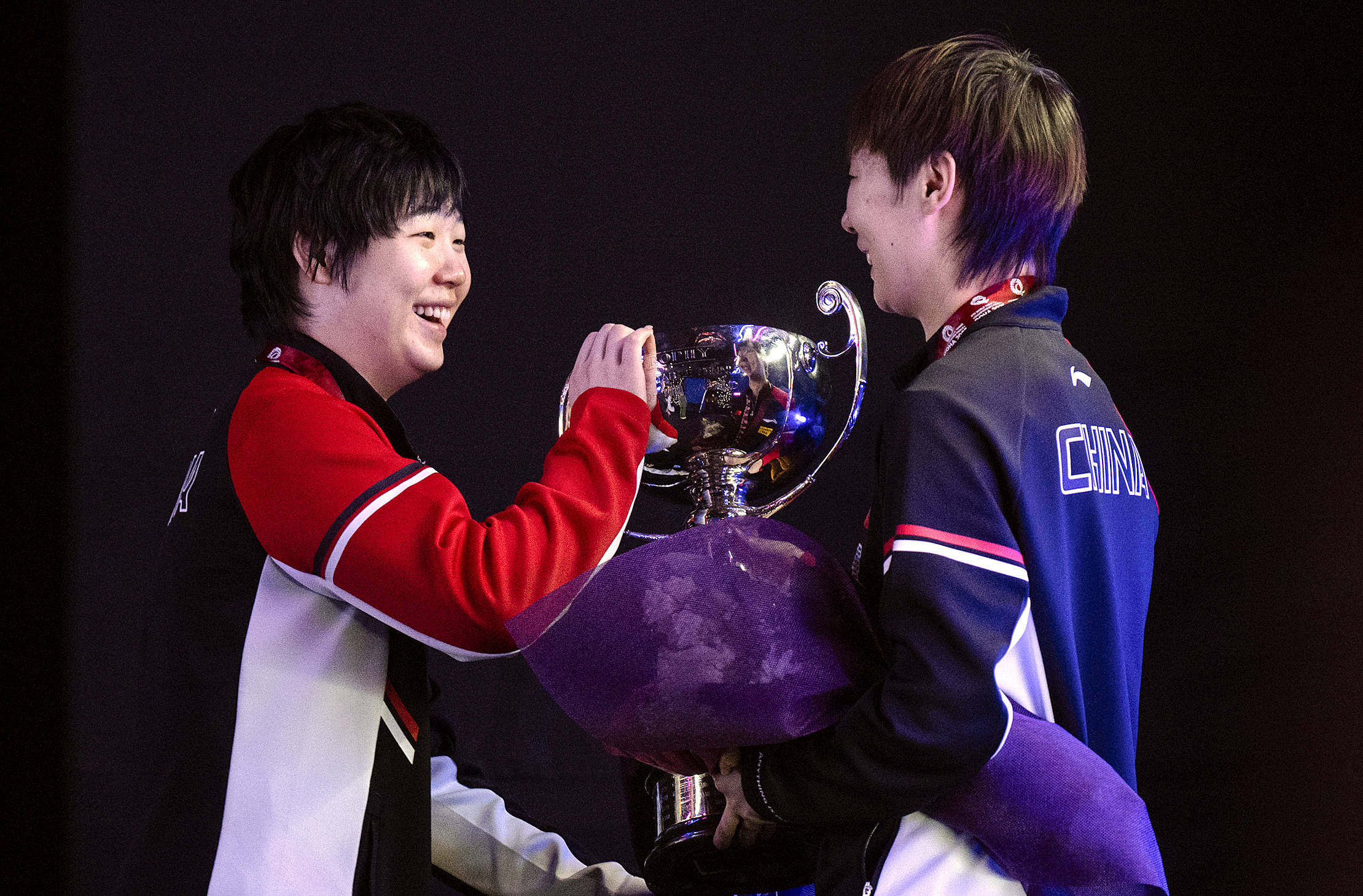 中国乒协主席王励勤：多哈世乒赛四个冠军来之不易