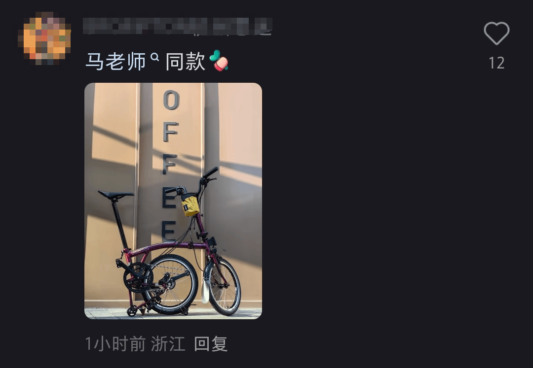 马云骑车夜游西湖<strong></p>
<p>爱币</strong>，网友晒同款自行车，售价1.85万元