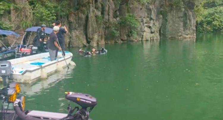 湘西男子水下失联5日后成功获救，知情人：水下有洞穴，在气室找到