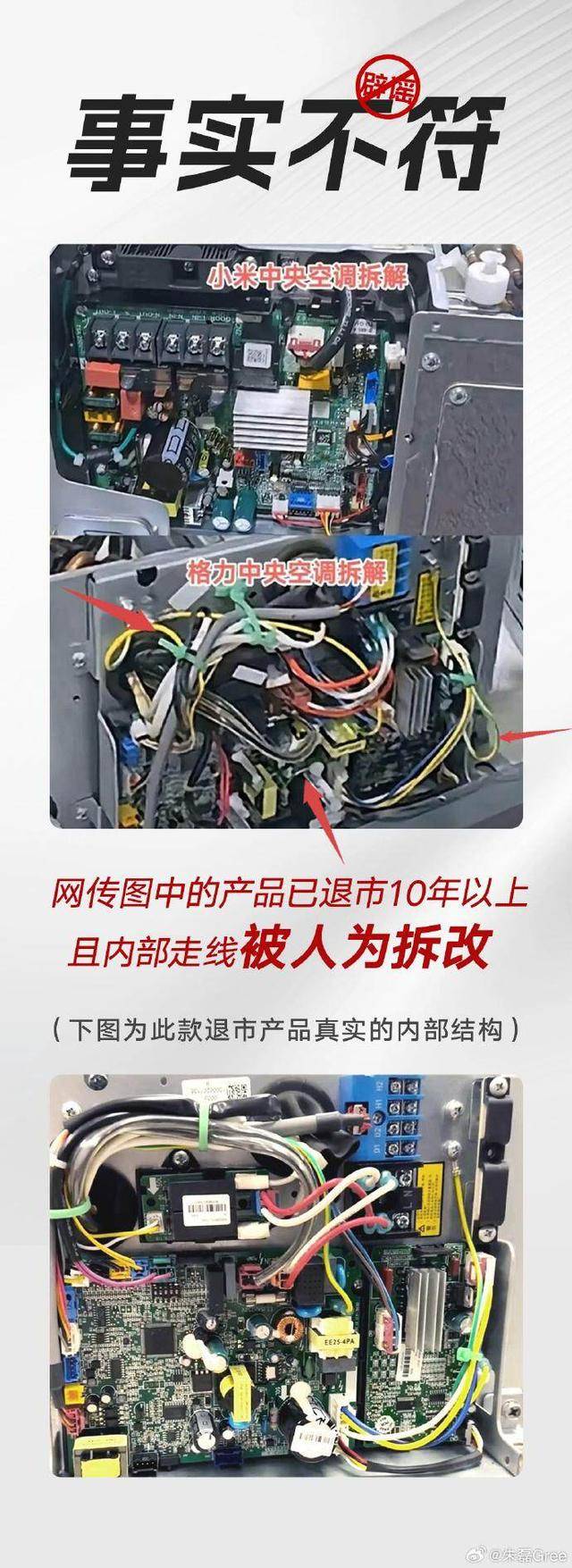 格力拆机“打假”小米<strong></p>
<p>币圈</strong>，称四年前产品已领先对方新品