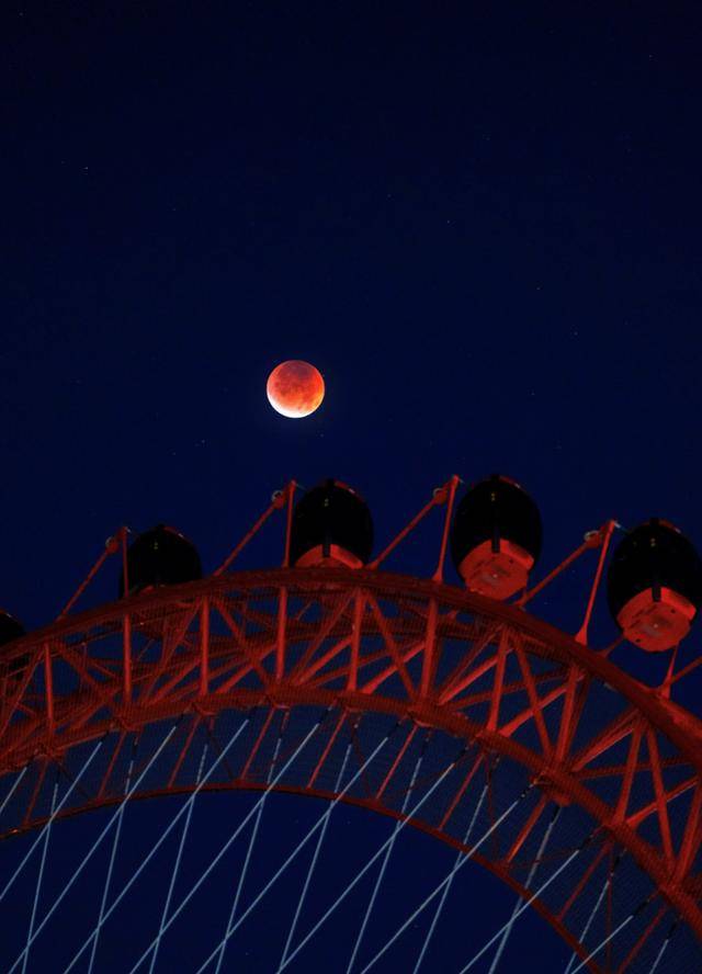 刷屏朋友圈<strong></p>
<p>上币费用</strong>！“红月亮”高清大图来了