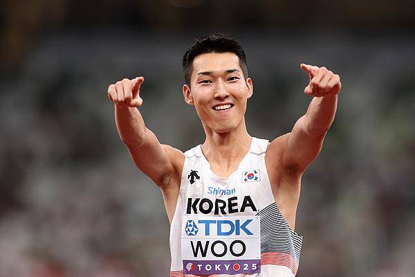 田径世锦赛｜男子跳高屈居亚军<strong></p>
<p>先知</strong>，禹相赫就是韩国田径的门面