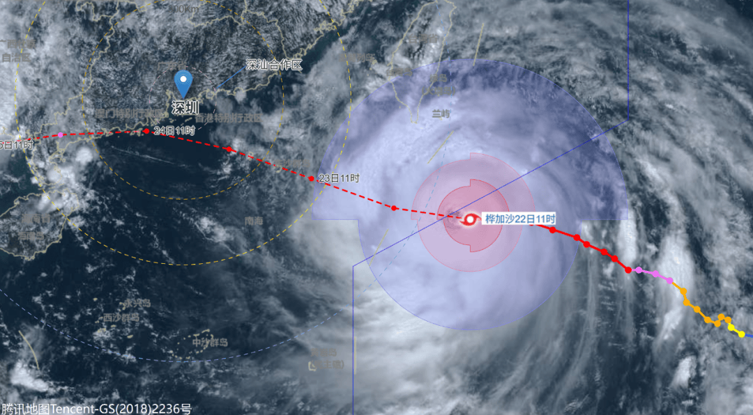 刚刚<strong></p>
<p>微五币商城</strong>！深圳市台风黄色预警信号预发布！