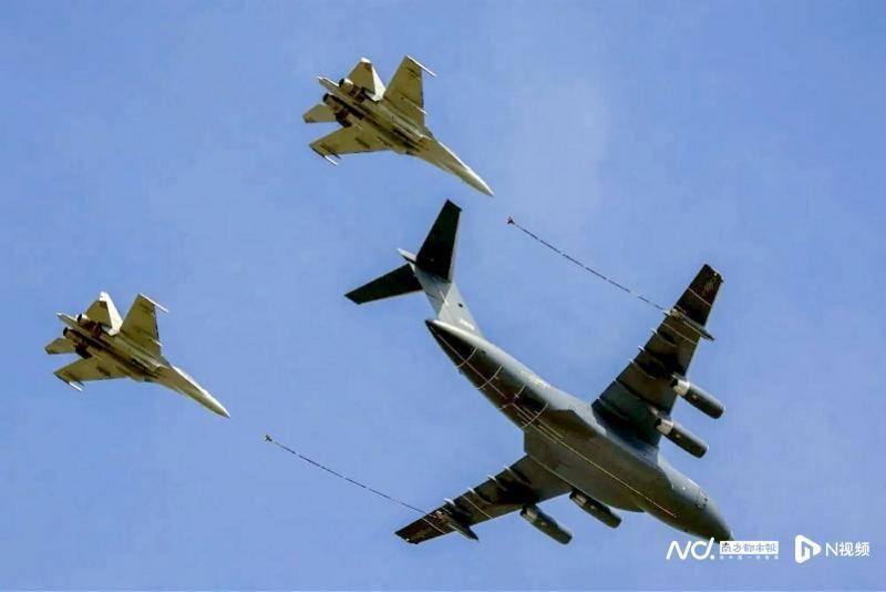 运油-20和歼-16编队飞行意味啥<strong></p>
<p>微五币商城</strong>？解析长春航展五大亮点