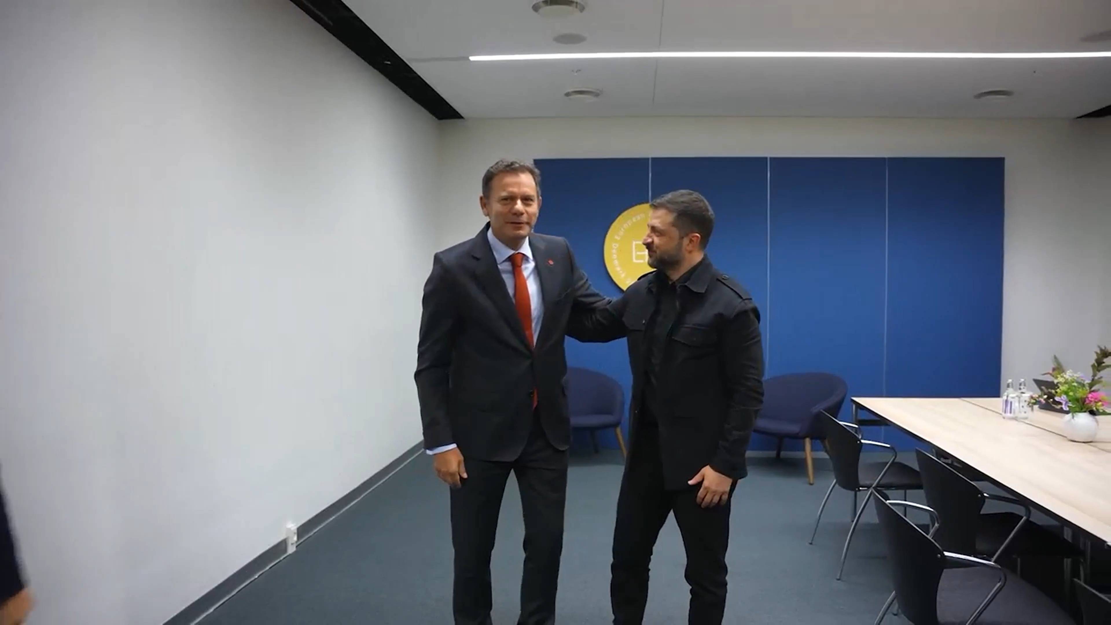 泽连斯基与多国领导人会晤 讨论安全合作等议题