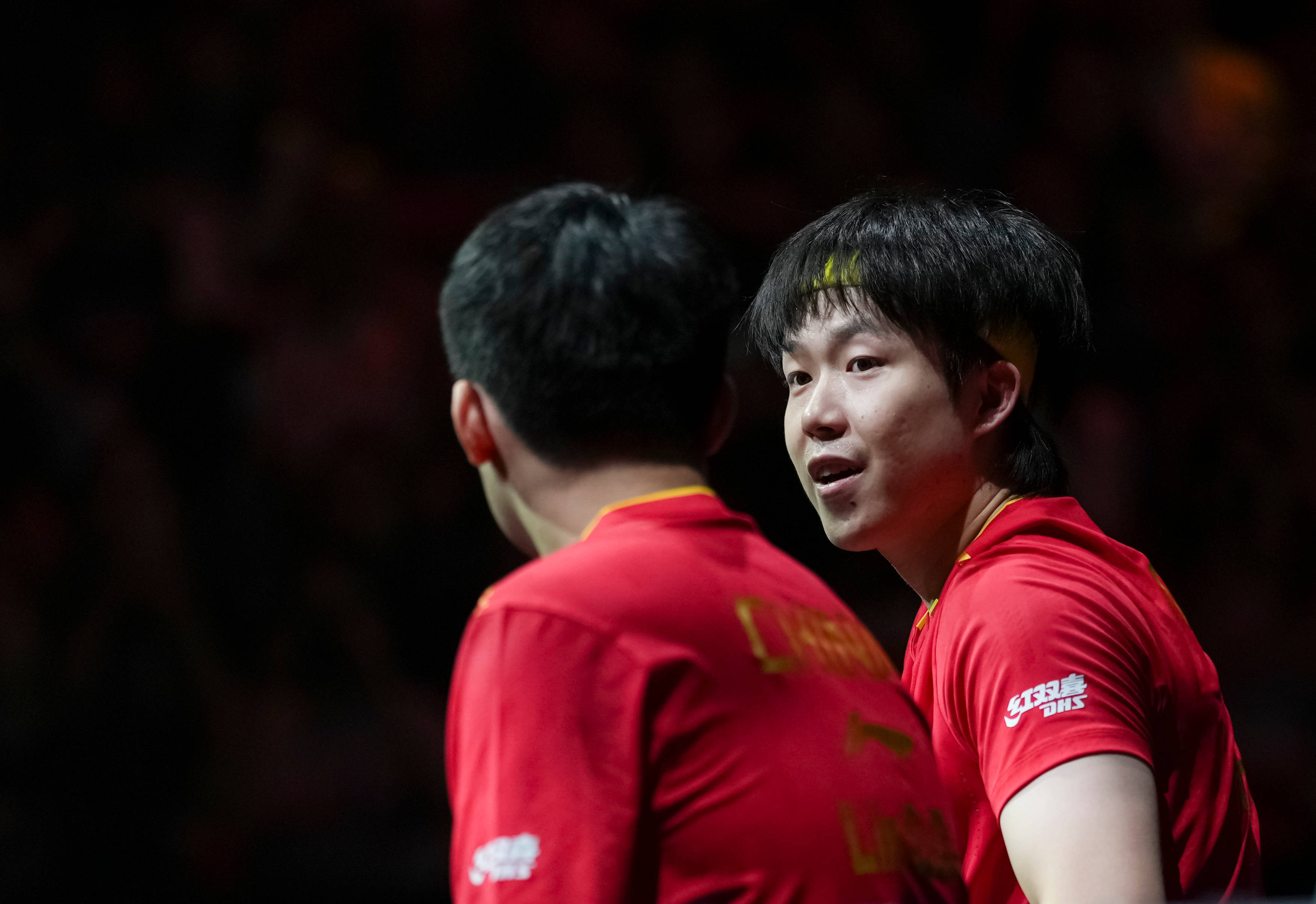 （体育）乒乓球——WTT中国大满贯赛：林诗栋/王楚钦晋级男双四强