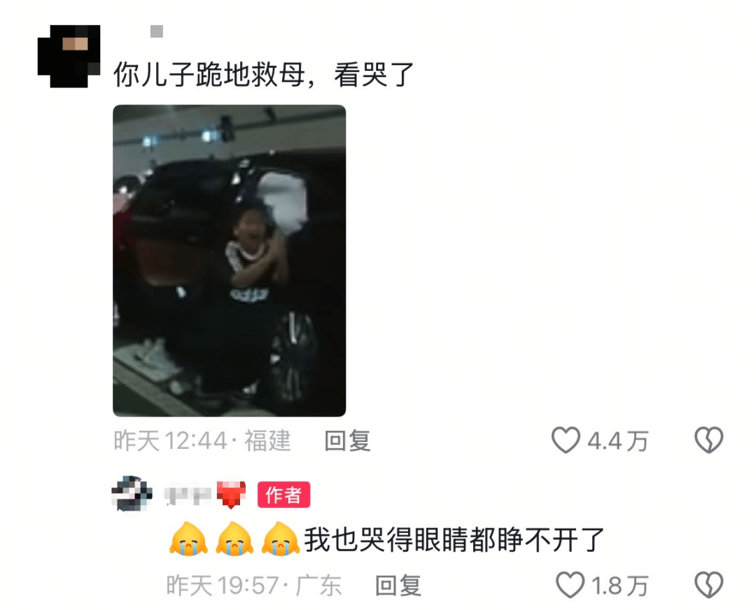 10岁男孩跪地拦车哭求“救救妈妈”<strong></p>
<p>法币</strong>,感动全网!其母发声