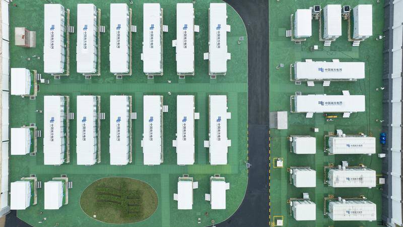 单次可储存5万度电<strong></p>
<p>基本币</strong>！广西一钠离子电池储能电站再扩容