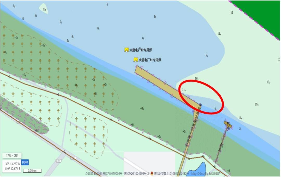 长江南京段水深异常<strong></p>
<p>币村网</strong>,江苏海事部门发布提醒