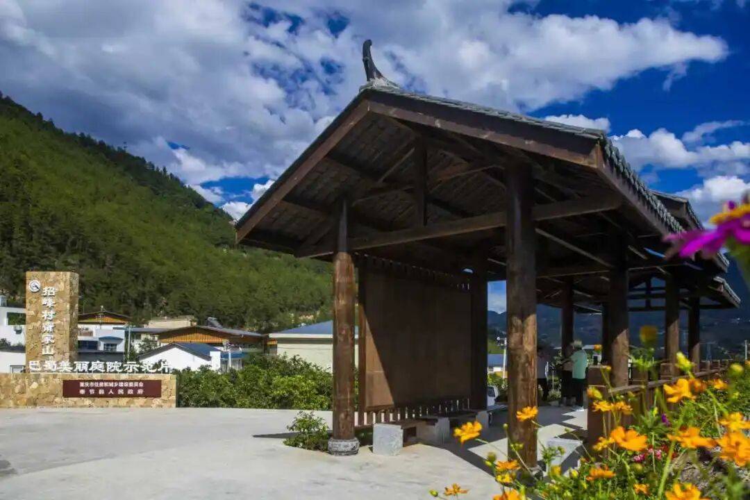 第三批“巴蜀美丽庭院示范片”项目<strong></p>
<p>和平币</strong>，全部完工！