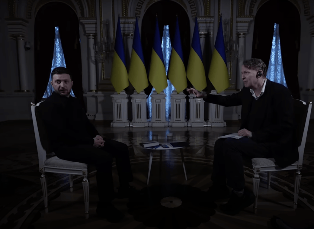 泽连斯基接受采访期间马林斯基宫两度停电<strong></p>
<p>币根网</strong>,俄官员回应