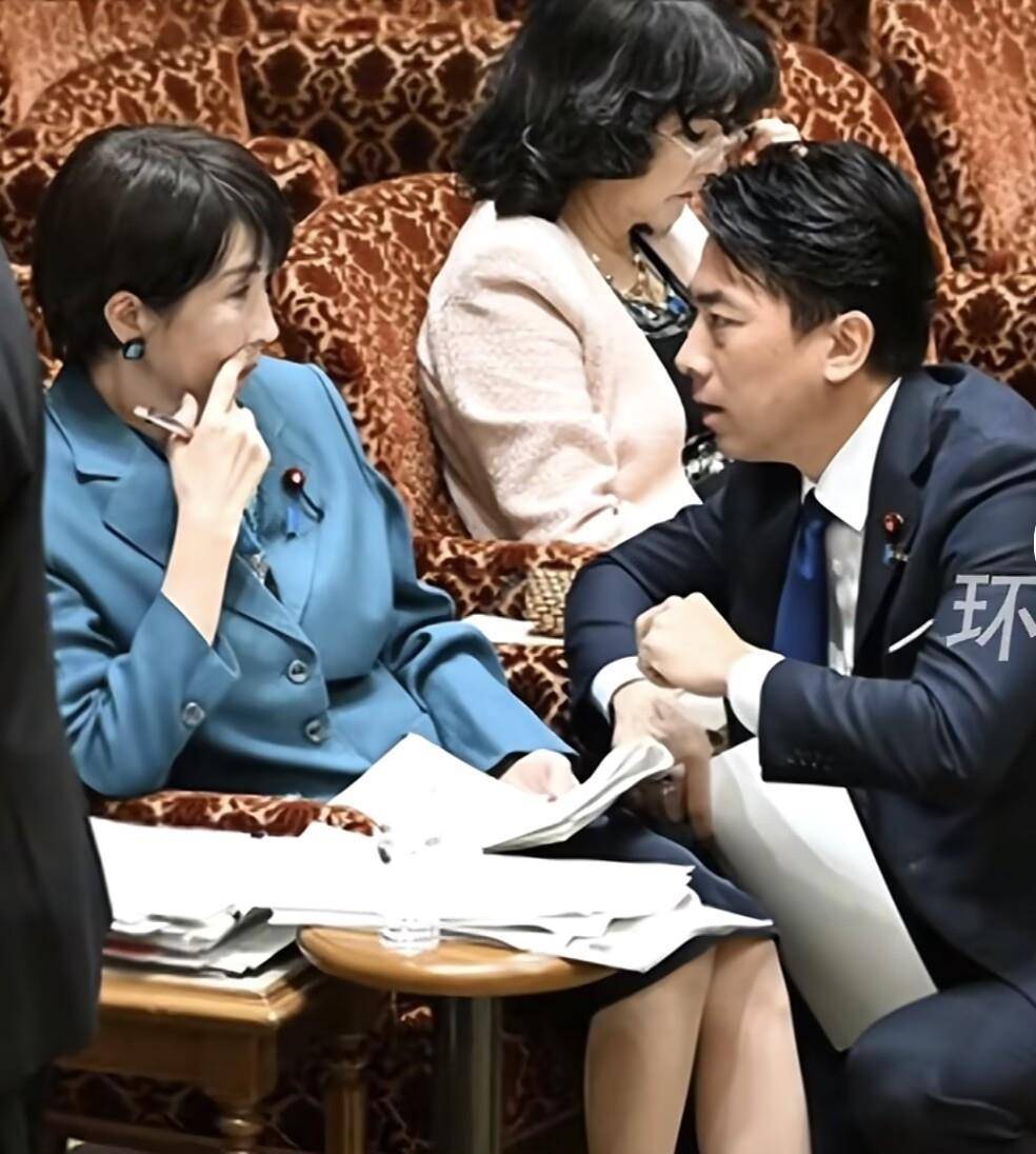 小泉进次郎跪地与高市早苗交谈<strong></p>
<p>买虚拟币赔钱</strong>，企图为高市发声，遭在野党强烈嘘声